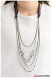 Paparazzi "Delicately Dangerous - Purple" necklace Paparazzi Jewelry
