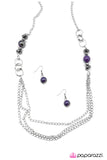 Paparazzi "Delirium - Purple" necklace Paparazzi Jewelry