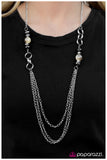 Paparazzi "Delirium - White" necklace Paparazzi Jewelry
