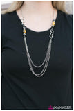 Paparazzi "Delirium - Yellow" necklace Paparazzi Jewelry