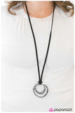 Paparazzi "Del Sol  - Black" necklace Paparazzi Jewelry