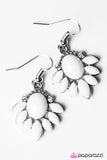 Paparazzi "Demurely Demure" White Earrings Paparazzi Jewelry