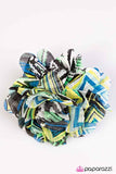 Paparazzi "Desert Bud" Blue Hair Clip Paparazzi Jewelry