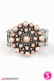 Paparazzi "Desert Dahlia - Brown" ring Paparazzi Jewelry