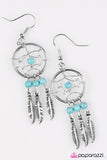 Paparazzi "Desert Daze - Blue" earring Paparazzi Jewelry