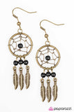 Paparazzi "Desert Daze - Brass" earring Paparazzi Jewelry