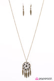 Paparazzi "Desert Dreams - Brass" necklace Paparazzi Jewelry