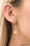Paparazzi "Desert Drifter - Yellow" necklace Paparazzi Jewelry