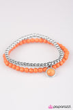 Paparazzi "Desert Dunes" Orange Bracelet Paparazzi Jewelry