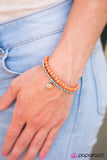 Paparazzi "Desert Dunes" Orange Bracelet Paparazzi Jewelry