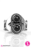 Paparazzi "Desert Dusk - Black" ring Paparazzi Jewelry