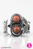 Paparazzi "Desert Dusk - Brown" ring Paparazzi Jewelry