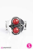 Paparazzi "Desert Dusk - Red" ring Paparazzi Jewelry