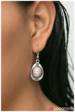 Paparazzi "Deserted Islands - White" earring Paparazzi Jewelry