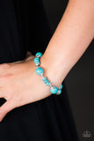 Paparazzi "Desert Hills" Blue Bracelet Paparazzi Jewelry