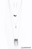 Paparazzi "Desert Kite" Multi Necklace & Earring Set Paparazzi Jewelry