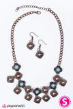 Paparazzi "Desert Muse" Necklace & Earring Set Paparazzi Jewelry