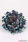 Paparazzi "Desert Nights" Blue Hair Clip Paparazzi Jewelry