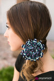 Paparazzi "Desert Nights" Blue Hair Clip Paparazzi Jewelry