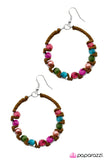 Paparazzi "Desert Rose" Multi Earrings Paparazzi Jewelry