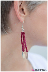 Paparazzi "Desert Serenade - Pink" earring Paparazzi Jewelry