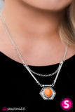 Paparazzi "Desert Soul" Orange Necklace & Earring Set Paparazzi Jewelry