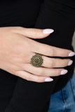 Paparazzi "Desert Sunflower" Brass Ring Paparazzi Jewelry