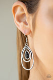 Paparazzi "Desert Tempest"  Black Earrings Paparazzi Jewelry