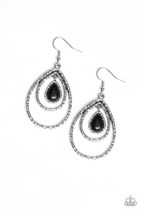 Paparazzi "Desert Tempest"  Black Earrings Paparazzi Jewelry