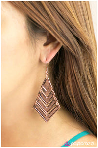 Paparazzi "Desperado" earring Paparazzi Jewelry