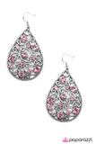 Paparazzi "DEW The Right Thing - Pink" earring Paparazzi Jewelry