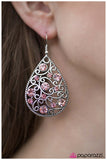 Paparazzi "DEW The Right Thing - Pink" earring Paparazzi Jewelry