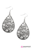 Paparazzi "DEW The Right Thing - White" earring Paparazzi Jewelry