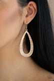 Paparazzi "Diamond Distraction" Gold Earrings Paparazzi Jewelry