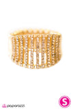 Paparazzi "Diamond Dust - Gold" ring Paparazzi Jewelry