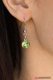 Paparazzi "Diamonds In The Sky - Green" necklace Paparazzi Jewelry