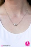 Paparazzi "Diamonds Speak Louder Than Words" White Necklace & Earring Set Paparazzi Jewelry