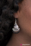 Paparazzi "Did You Catch That? - Black" earring Paparazzi Jewelry