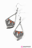 Paparazzi "Dig Deep" Orange Earrings Paparazzi Jewelry