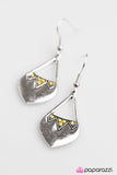 Paparazzi "Dig Deep" Yellow Earrings Paparazzi Jewelry