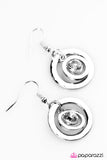 Paparazzi "Dinner On The Moon - White" earring Paparazzi Jewelry