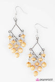 Paparazzi "Dipped in Decadence - Yellow" earring Paparazzi Jewelry