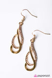 Paparazzi "Dipped In Elegance" Gold Earrings Paparazzi Jewelry