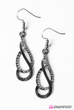 Paparazzi "Dipped In Elegance" Black Earrings Paparazzi Jewelry