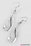 Paparazzi "Dipped In Elegance" White Earrings Paparazzi Jewelry
