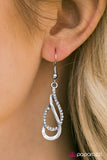 Paparazzi "Dipped In Elegance" White Earrings Paparazzi Jewelry