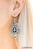 Paparazzi "DIVA-de and Conquer" Silver Earrings Paparazzi Jewelry