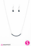 Paparazzi "Divas Night Out" Blue Necklace & Earring Set Paparazzi Jewelry