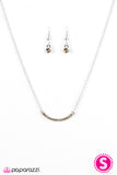 Paparazzi "Divas Night Out" Brown Necklace & Earring Set Paparazzi Jewelry