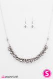 Paparazzi "Divine Beauty" Silver Necklace & Earring Set Paparazzi Jewelry